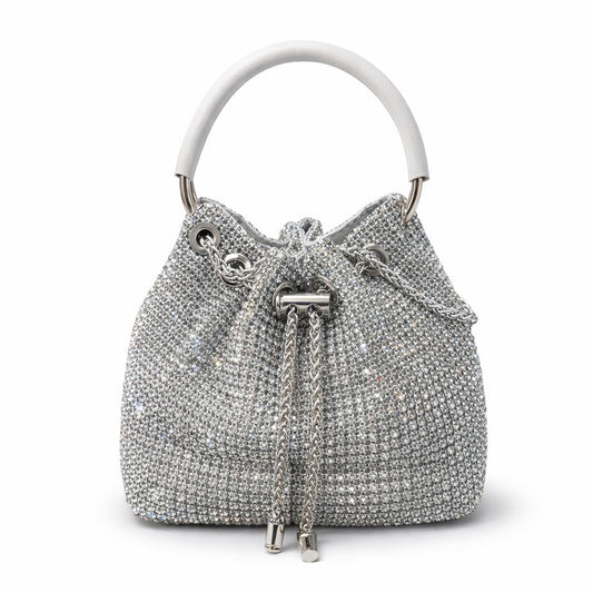*Luxe Crystal Bucket Bag*