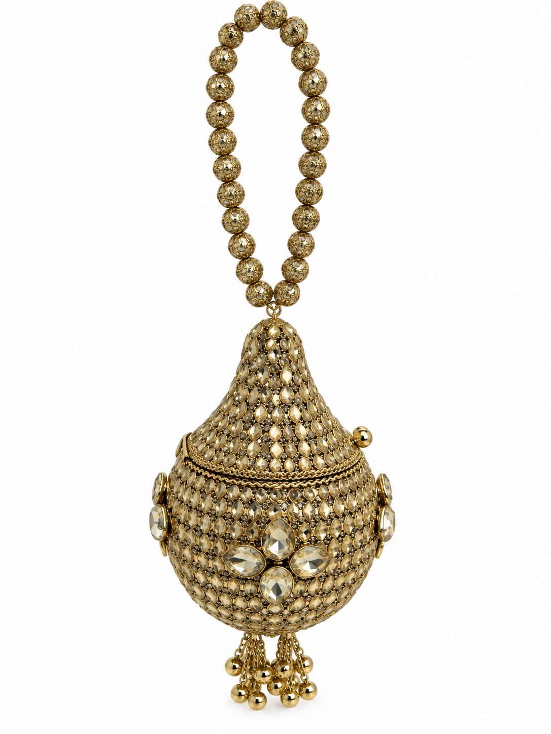 Indian Metal Clutch Potli A