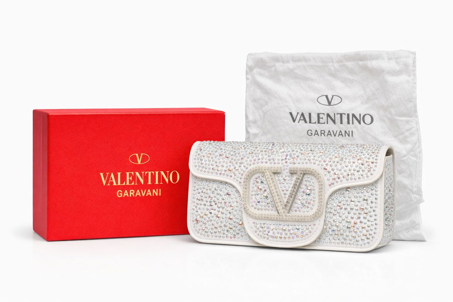 Valentino Crystal Luxe Bag