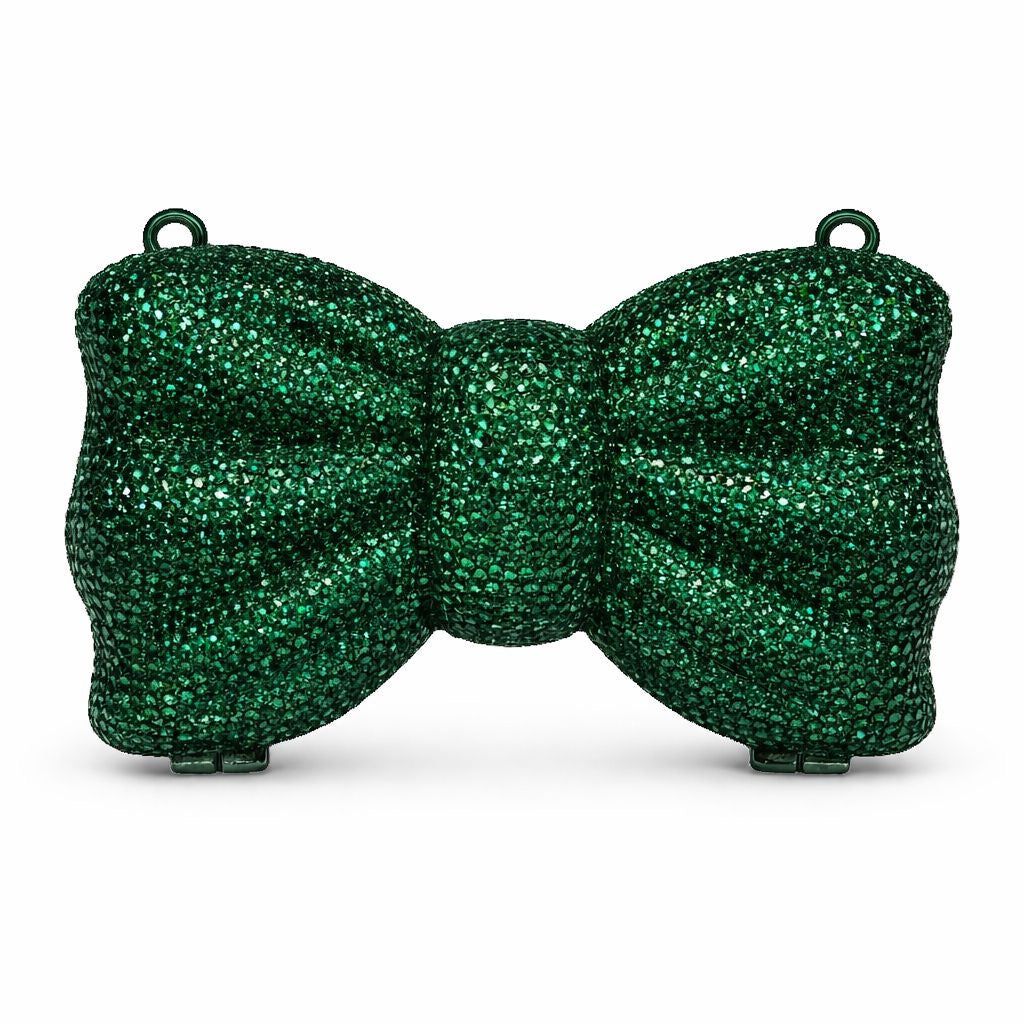 *Swarovski Glam Mini Bow Clutch* silver