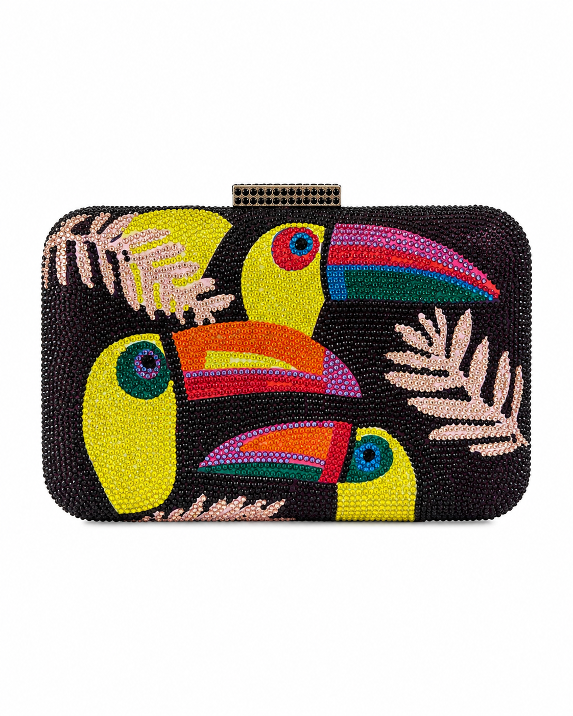 🦜 Toucan Spark Swarovski Clutch