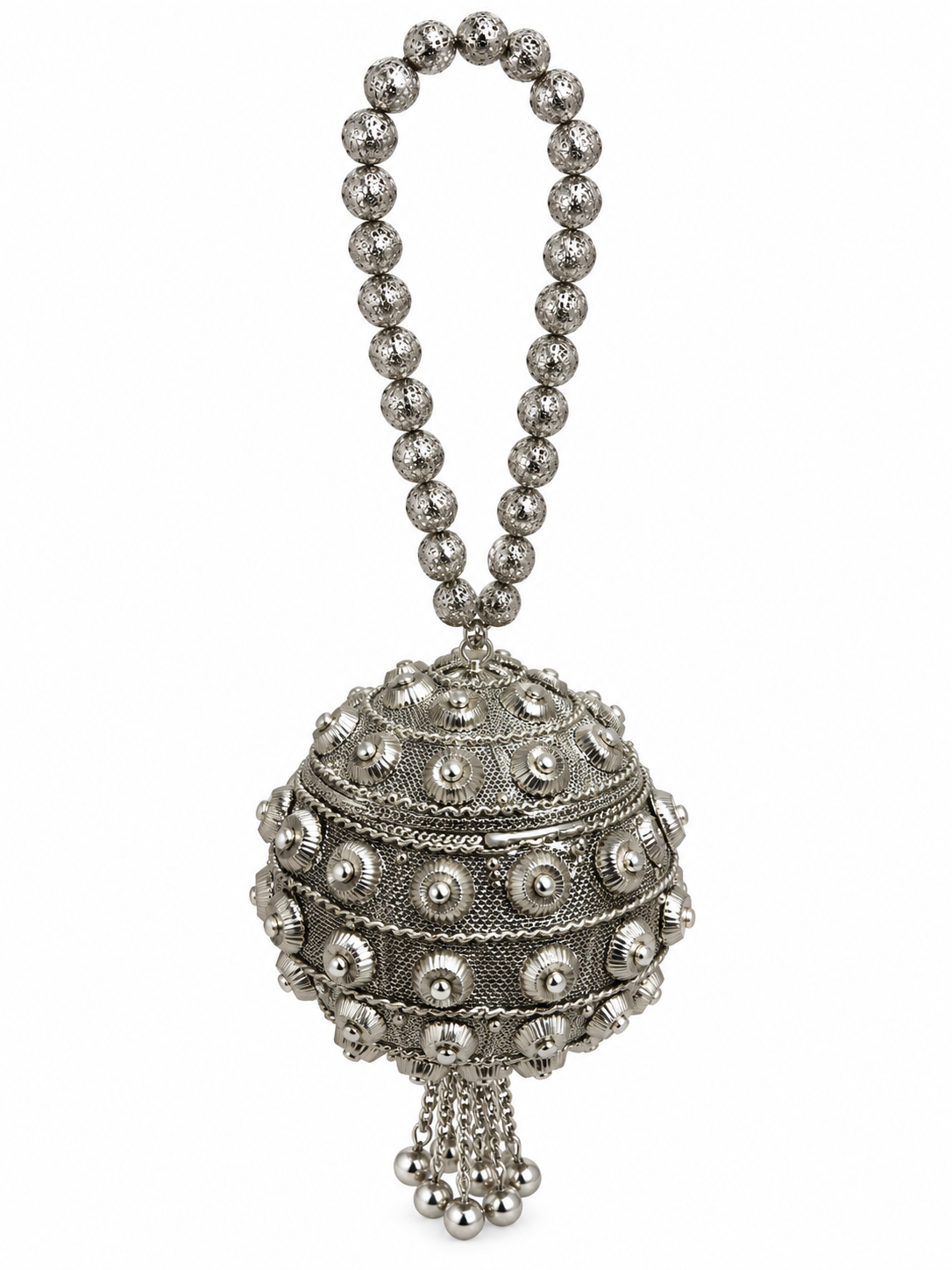 Indian Metal Clutch Potli E