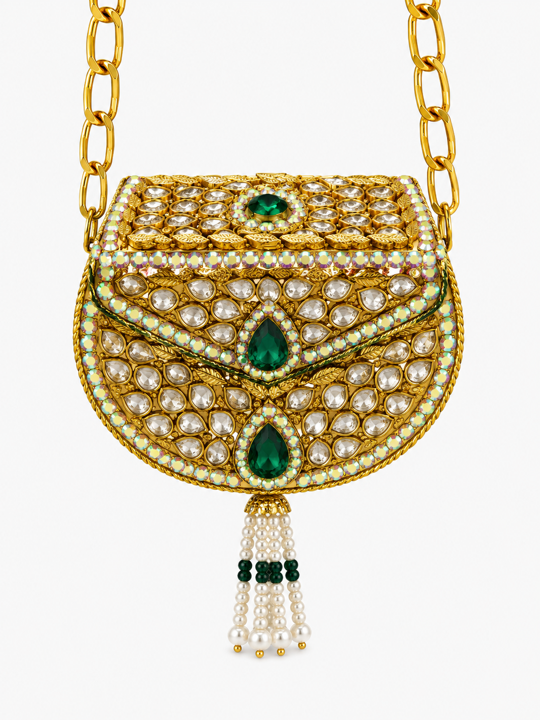 Turkish Kundan Clutch H