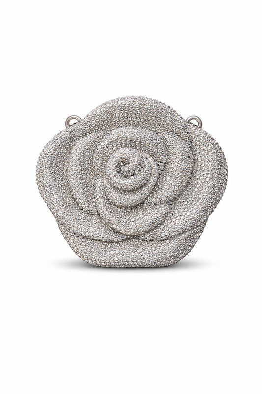 *Swarovski Bloom Mini Flower Clutch*