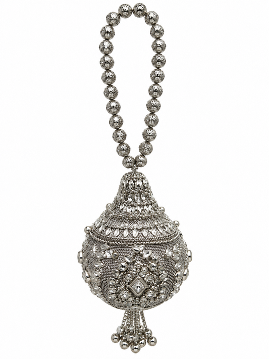 Indian Metal Clutch potli