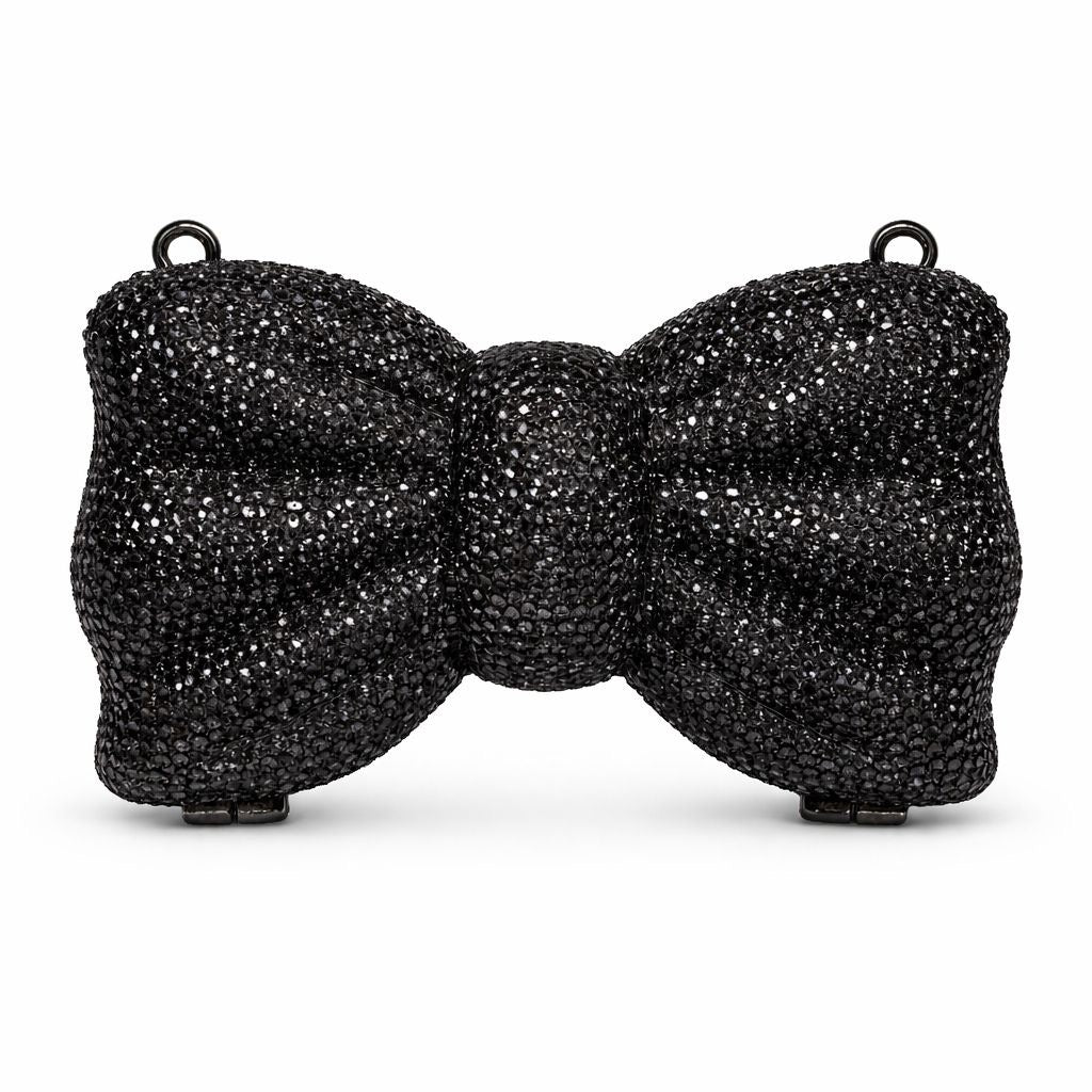 *Swarovski Glam Mini Bow Clutch* silver