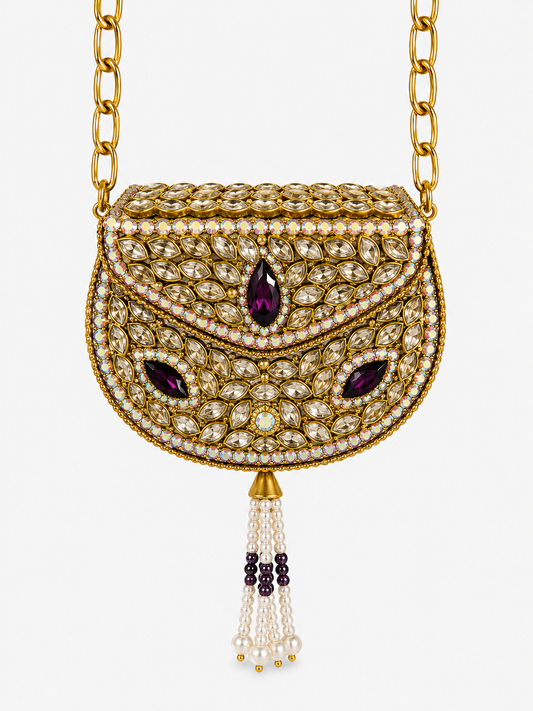 Turkish Kundan Clutch B