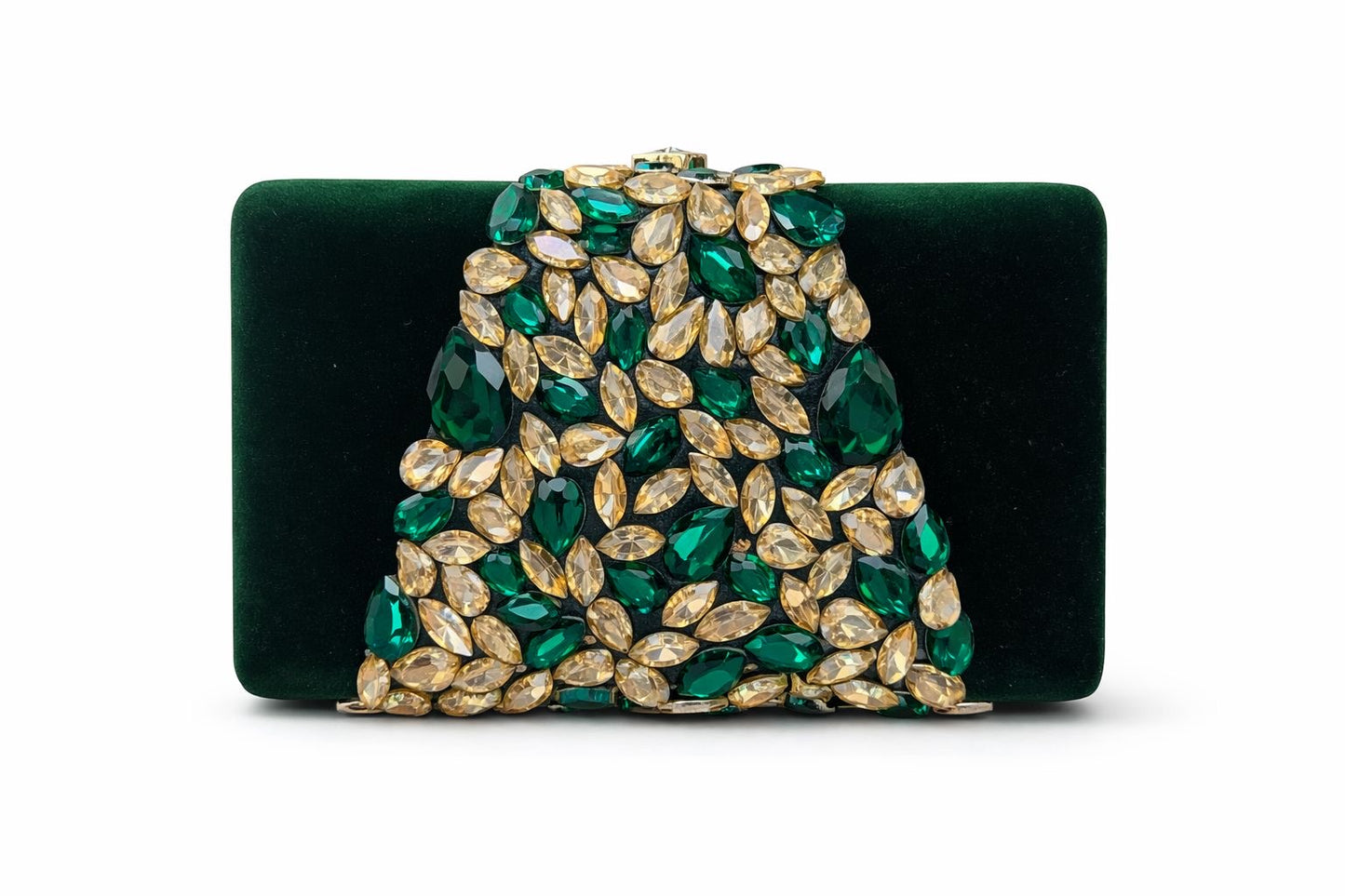 Emerald Royale Crystal Clutch* 💚✨