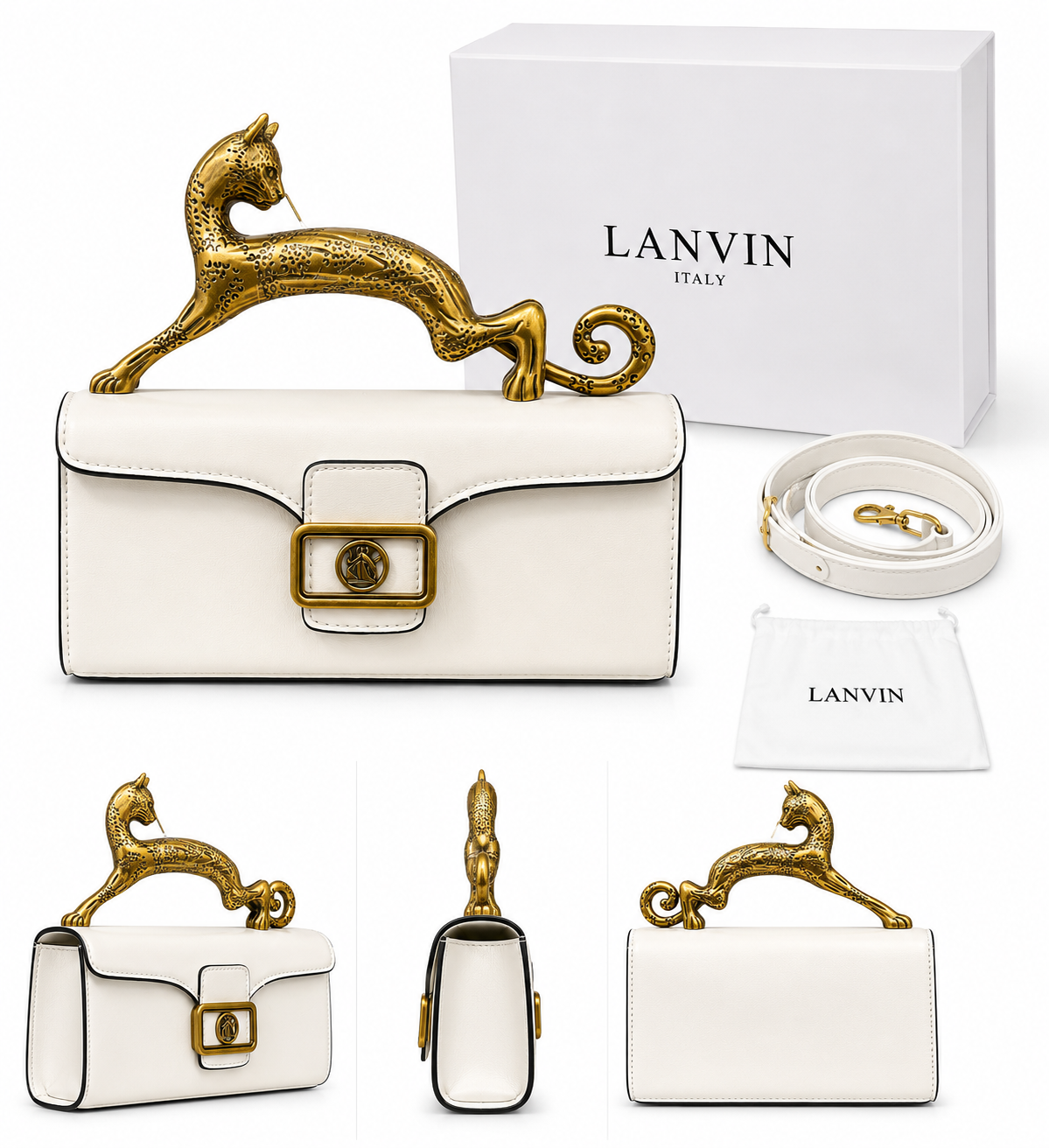 Lanvin Boxpack Cat Handle
