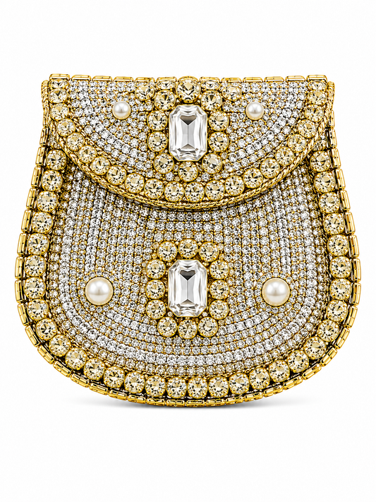 Indian Clutch Kundan Design Q