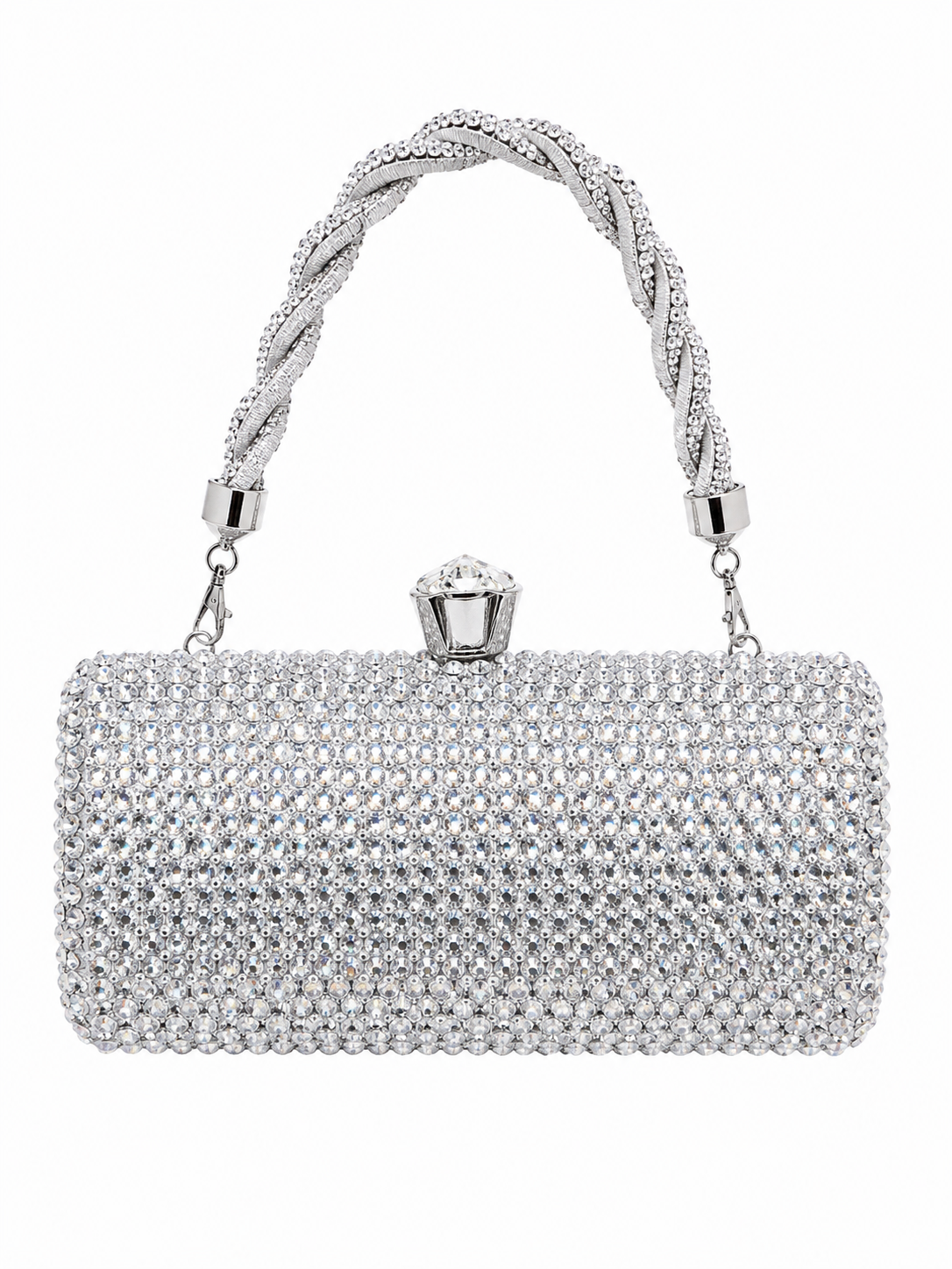 Long Swarovski Clutch