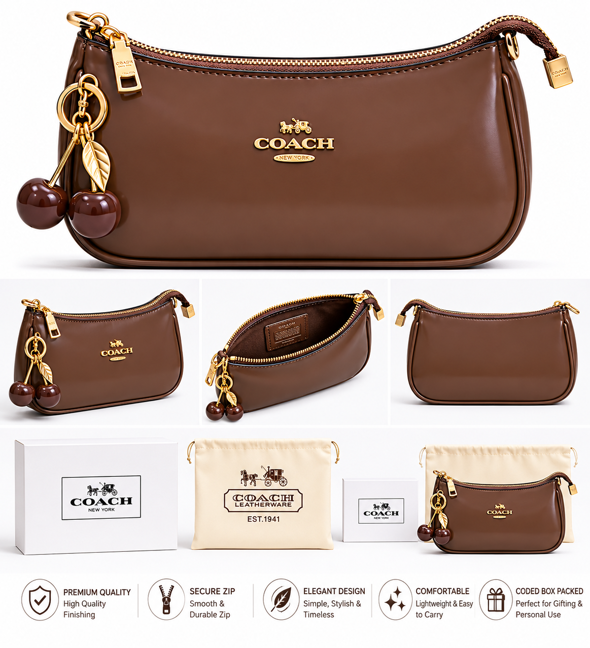 Coach coded bag