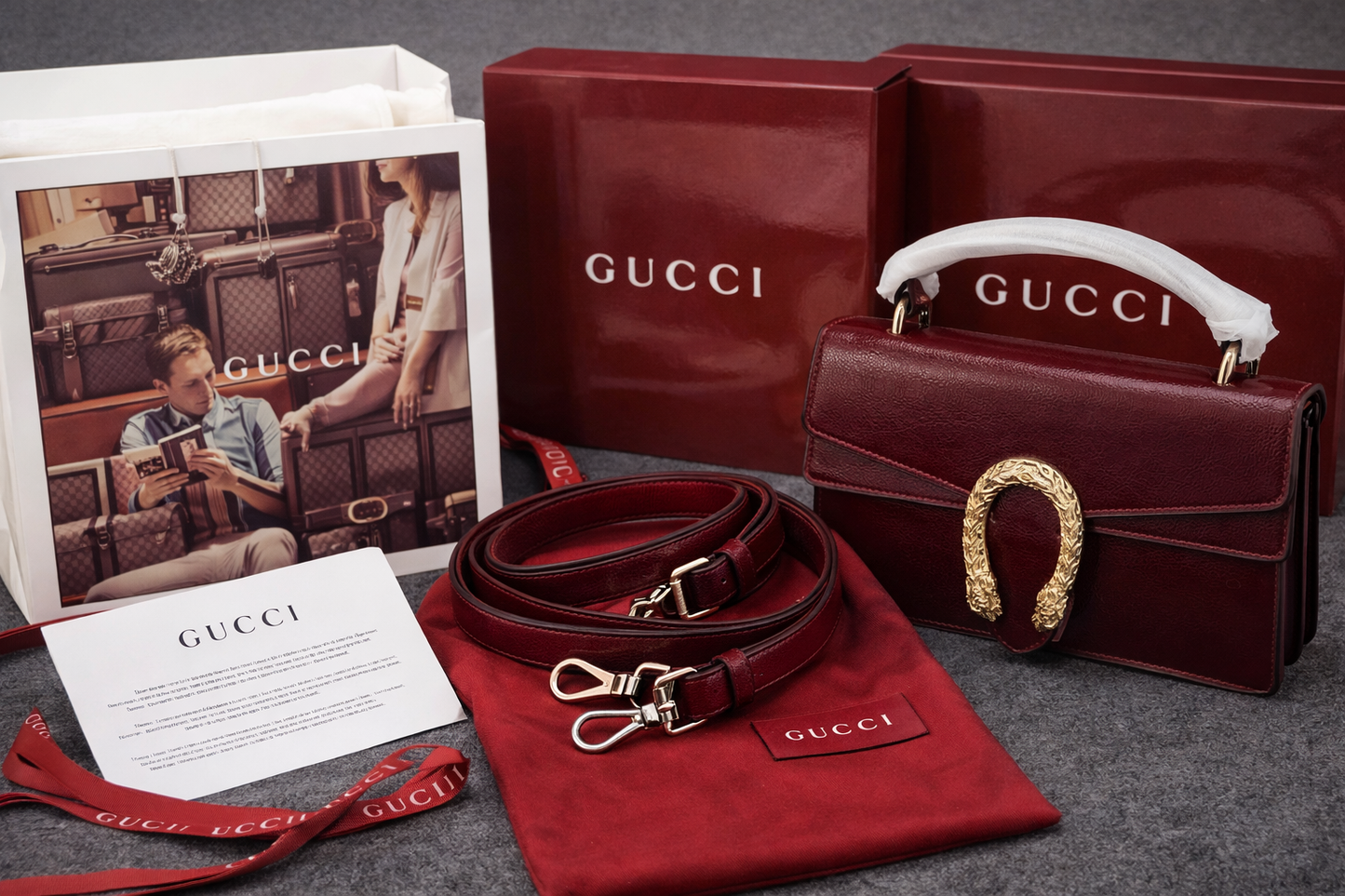 Royal Luxe Gucci Dionysia Bag