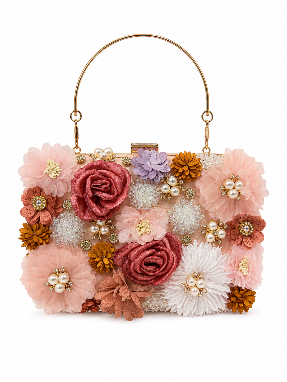 🌸 Floral Luxury Clutch