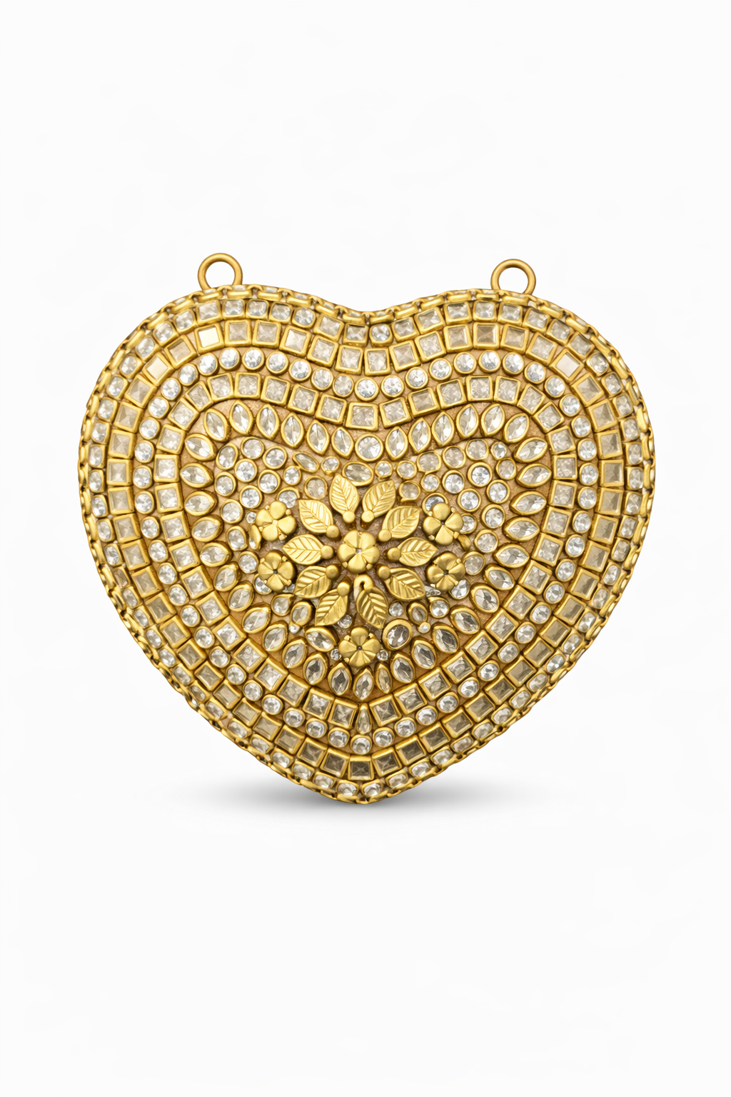 Noor-e-Dil Kundan Clutch*💖