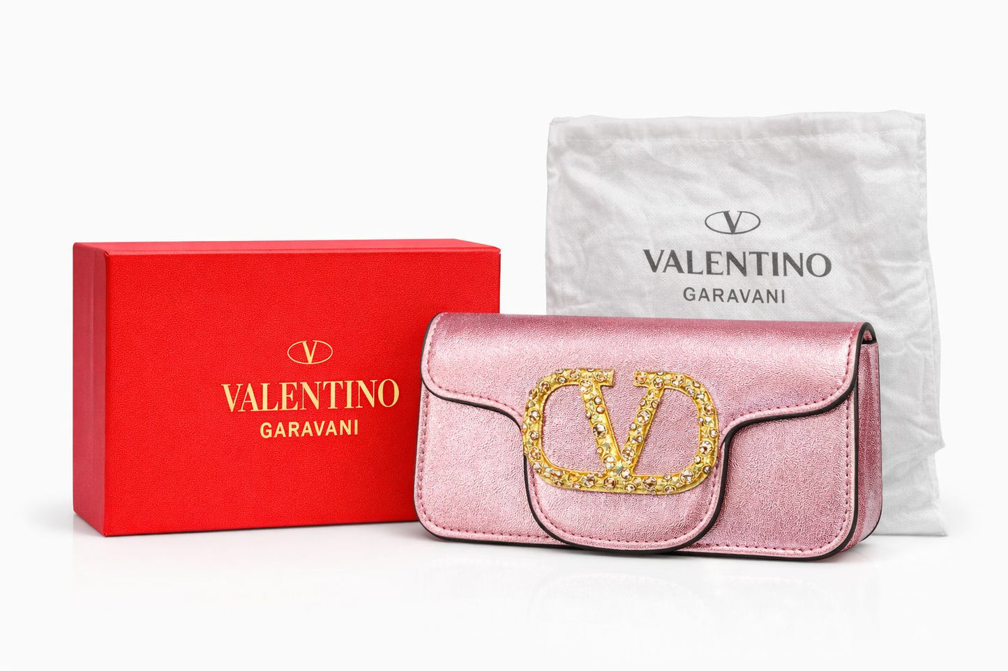 *Valentino Crystal V Luxe bag