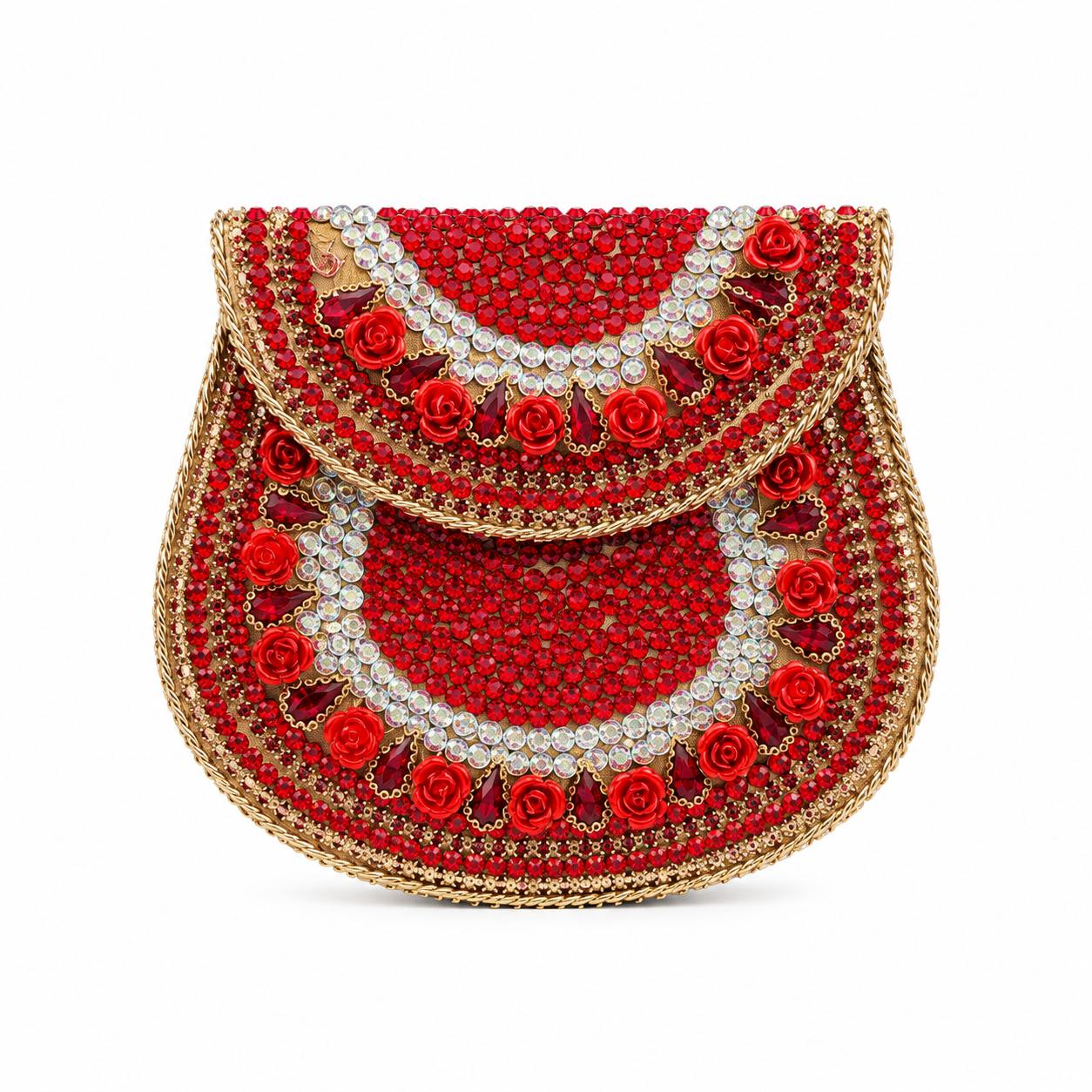 Indian Clutch Kundan Design K