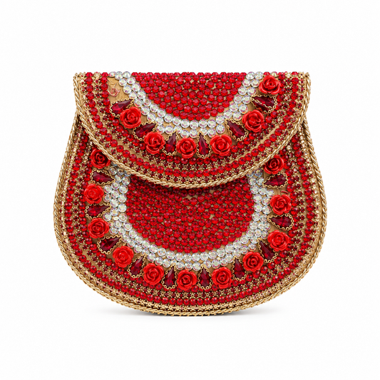 Indian Clutch Kundan Design K
