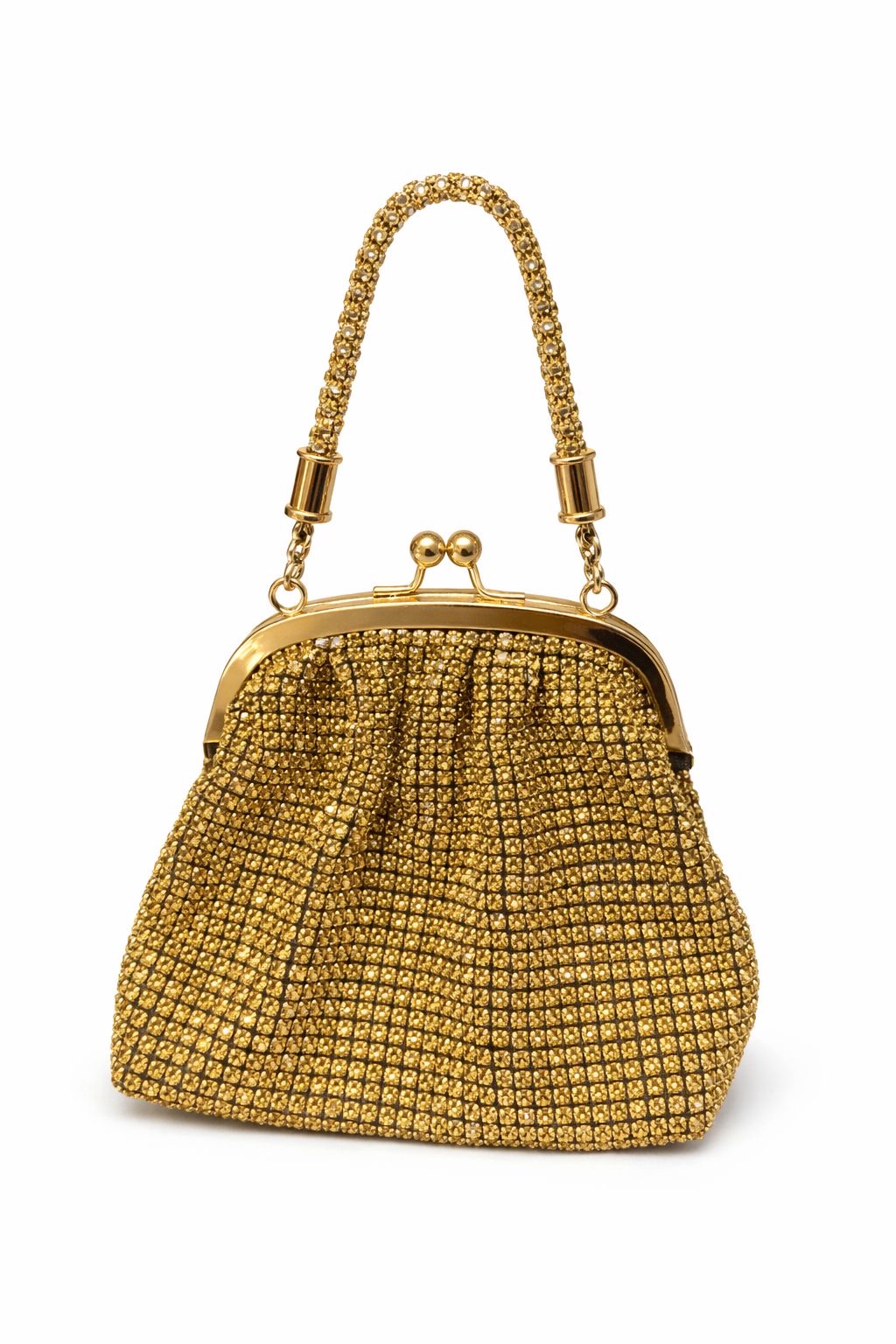 *Royal Crystal Kiss-Lock Bag*