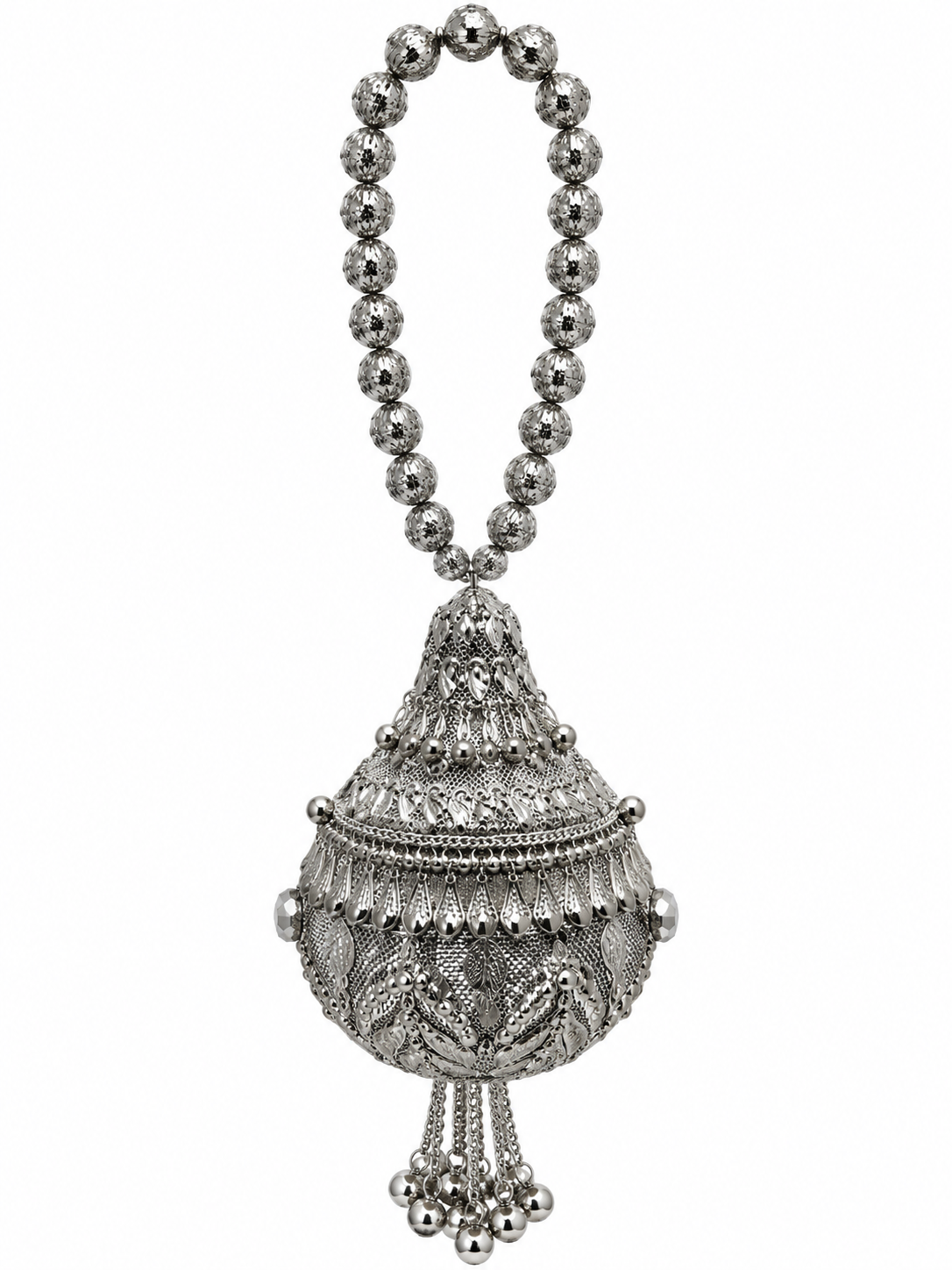 Indian Metal Clutch Potli