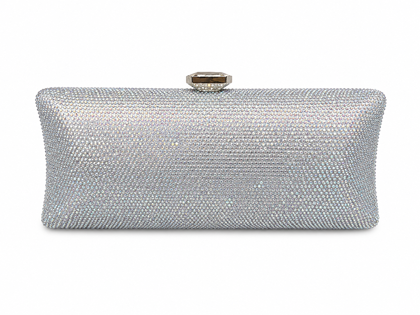 Midnight Royale Long Swarovski Clutch