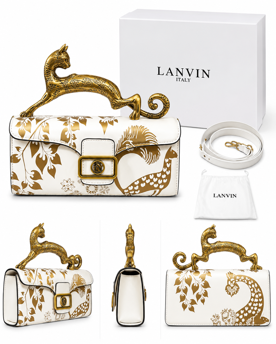 Lanvin Boxpack Cat Handle