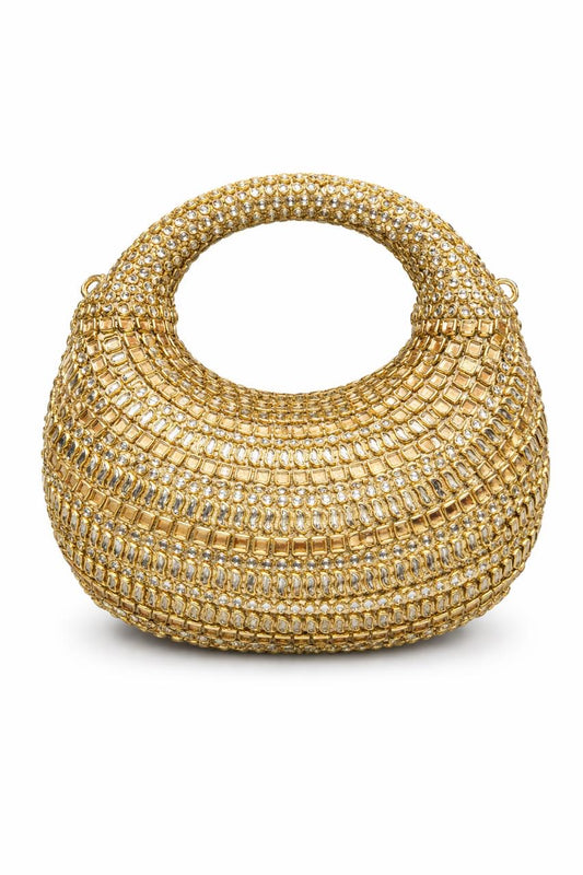 ✨ Royal Orbit Kundan Clutch ✨