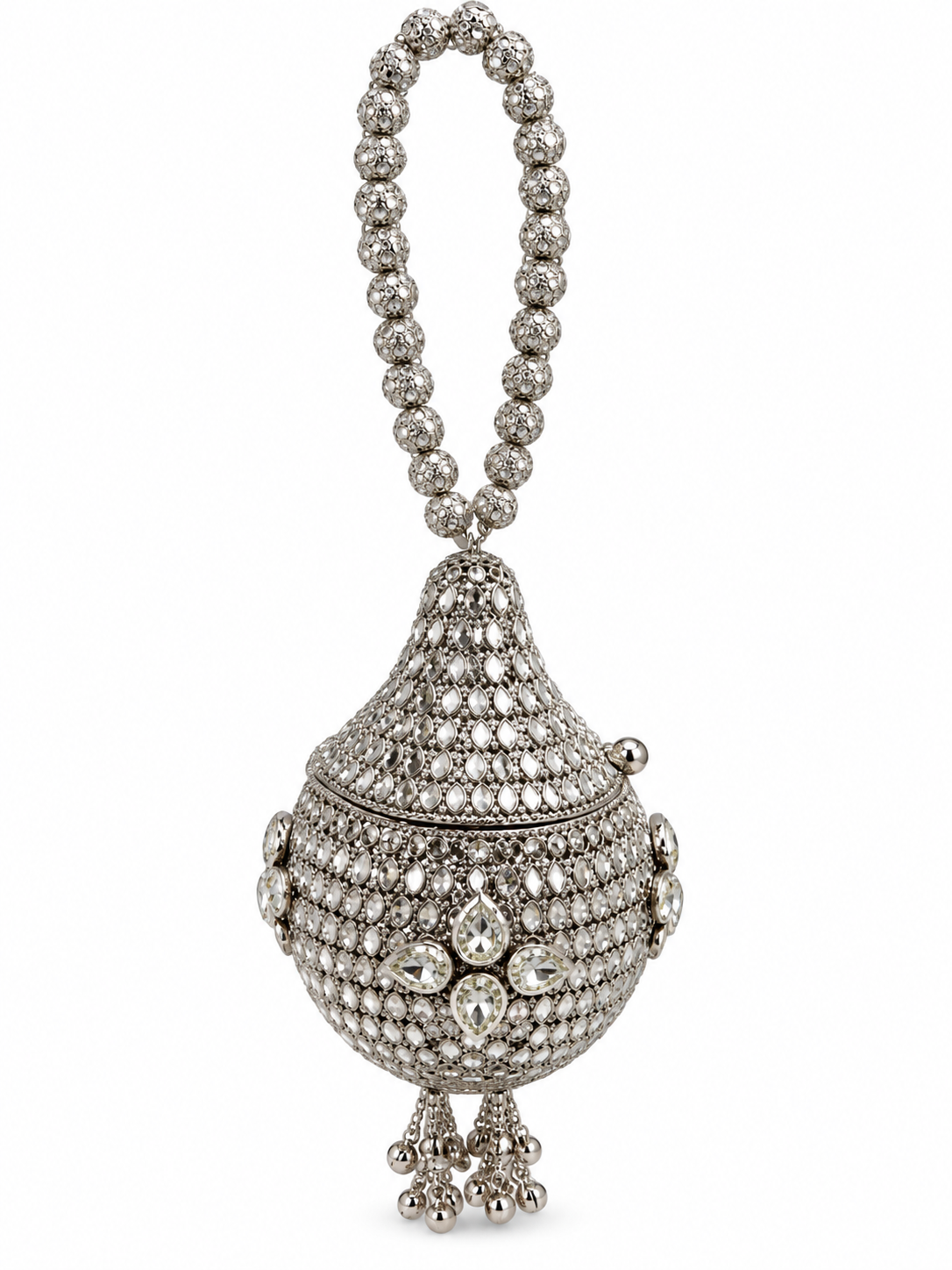Indian Metal Clutch Potli A