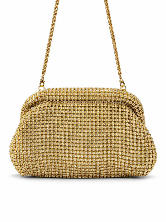 *Midnight Crystal Luxe Clutch*