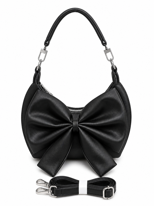 Luxe Bow Shoulder Bag Medium