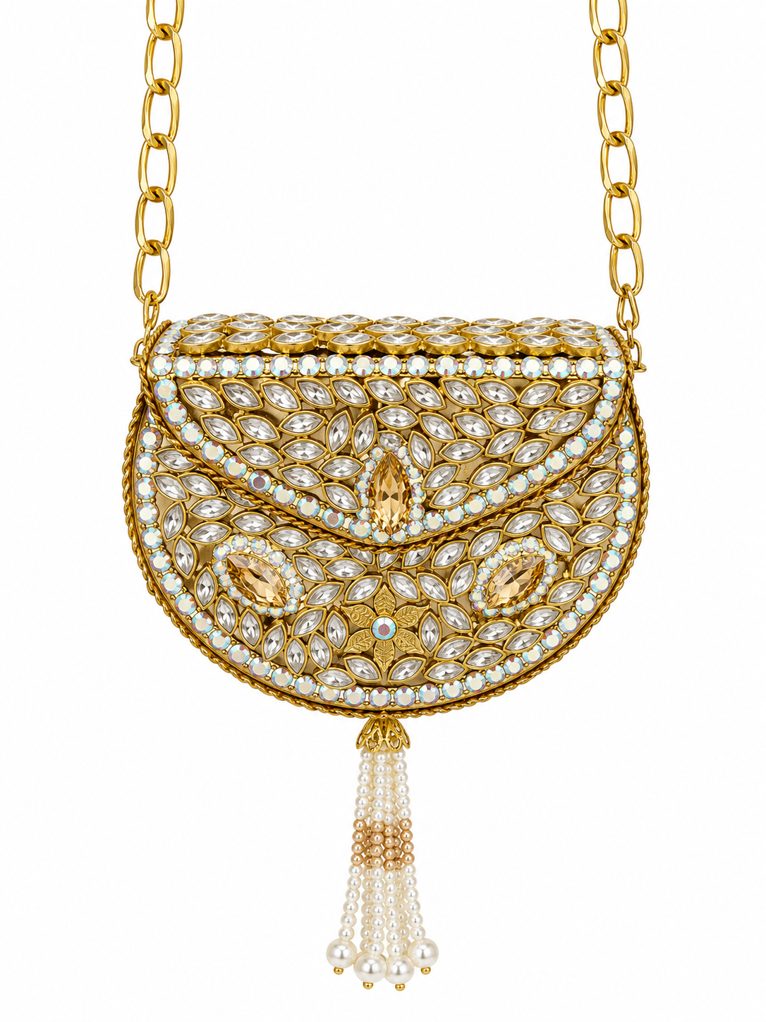 Turkish Kundan Clutch P