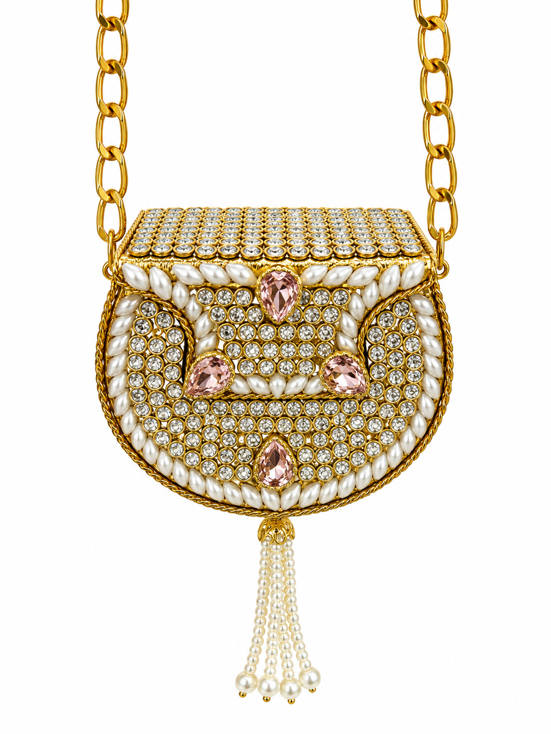 Turkish Kundan Clutch Q