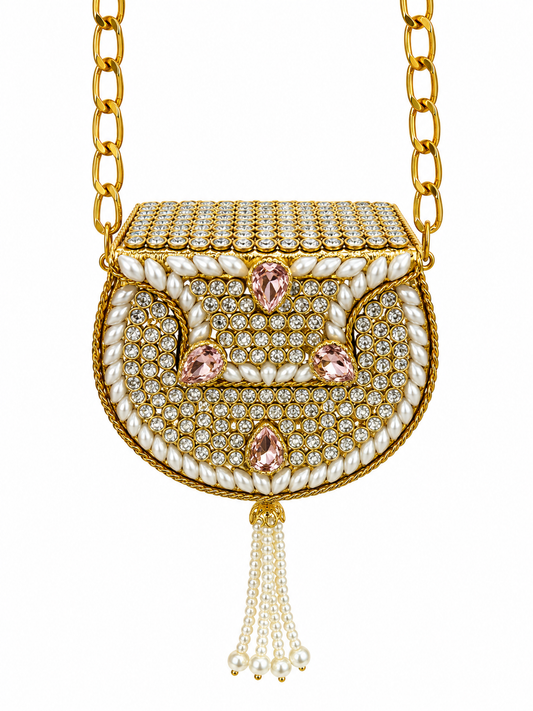 Turkish Kundan Clutch Q