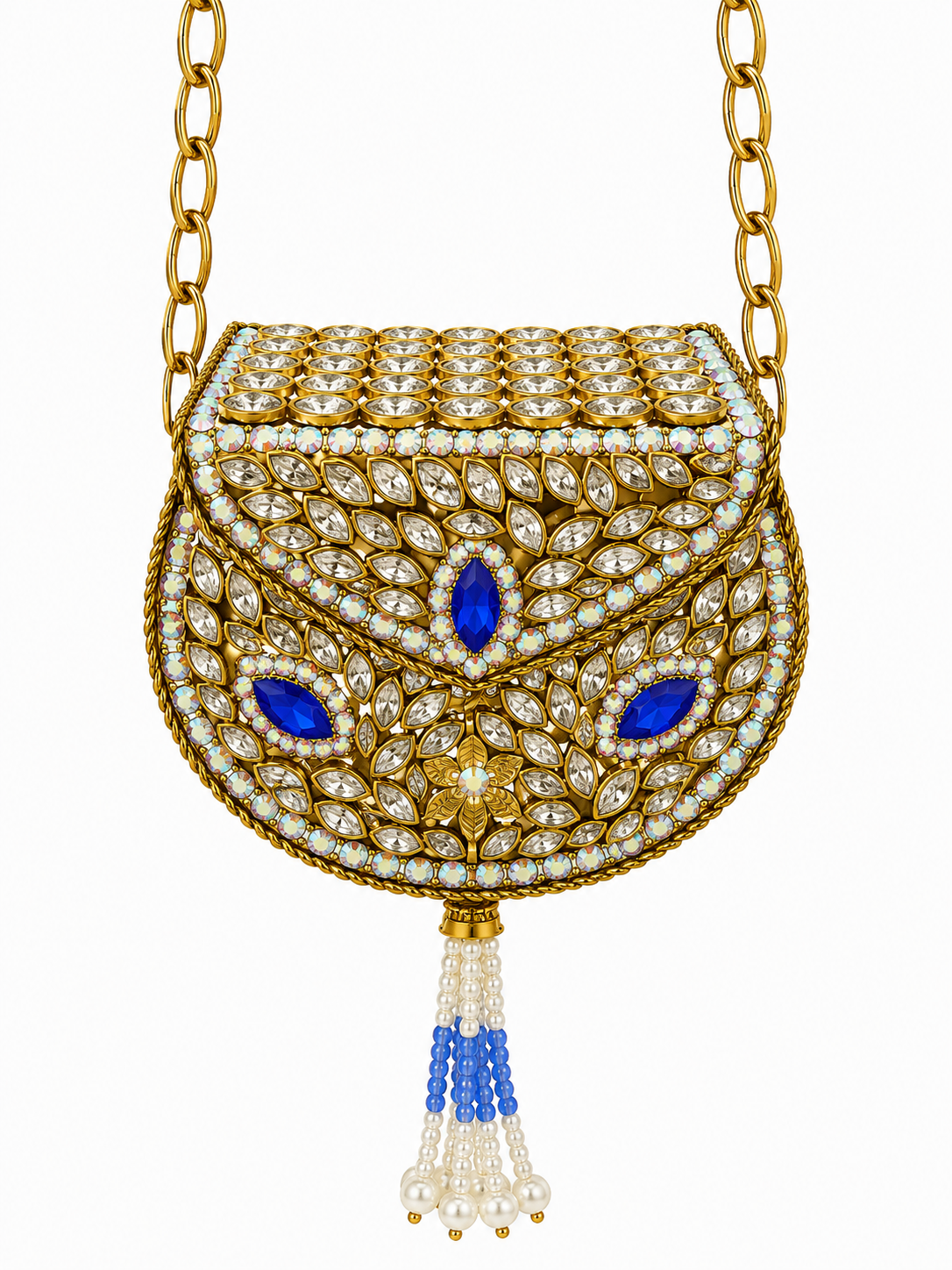 Turkish Kundan Clutch y