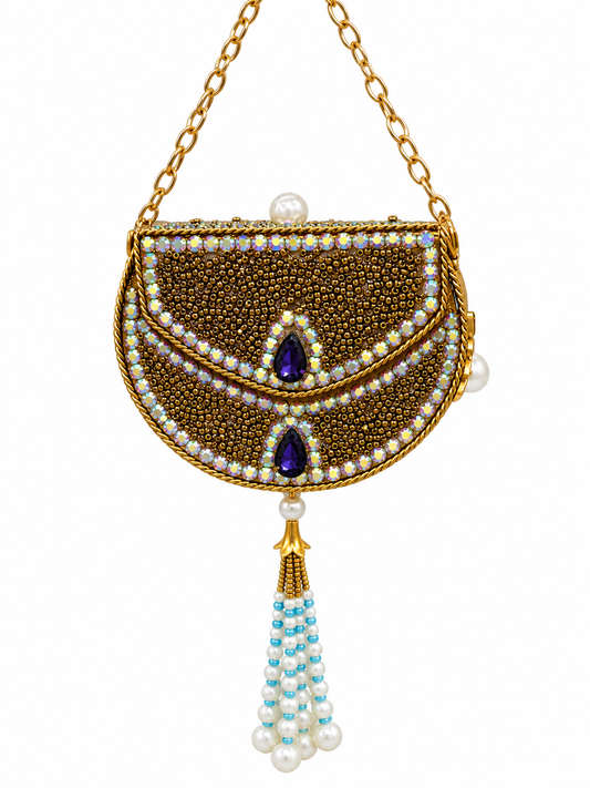 Kundan  matel turkish clutch  PP