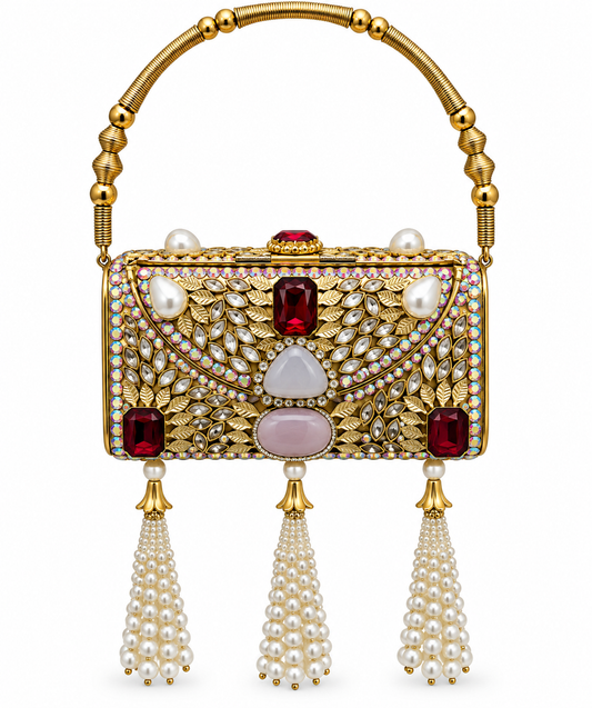 ✨ Turkish Luxe Jewel Clutch CC