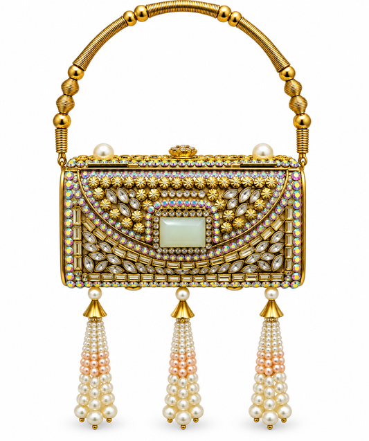 ✨ Turkish Luxe Jewel Clutch AA