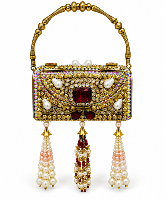 ✨ Turkish Luxe Jewel Clutch Z