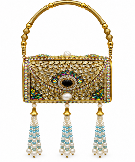 ✨ Turkish Luxe Jewel Clutch Y