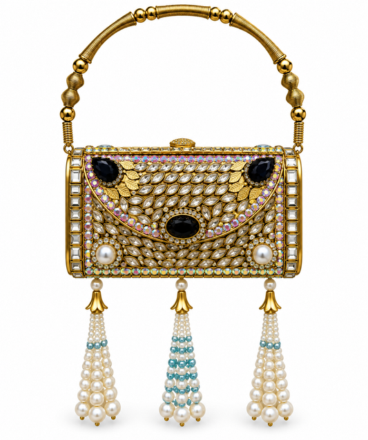 ✨ Turkish Luxe Jewel Clutch U