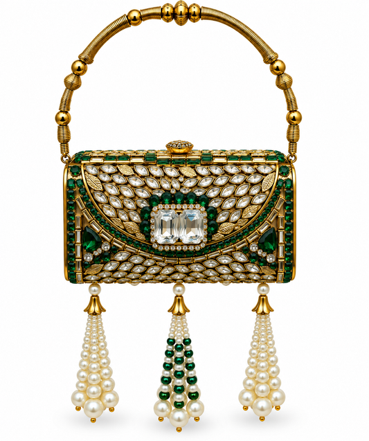 ✨ Turkish Luxe Jewel Clutch S