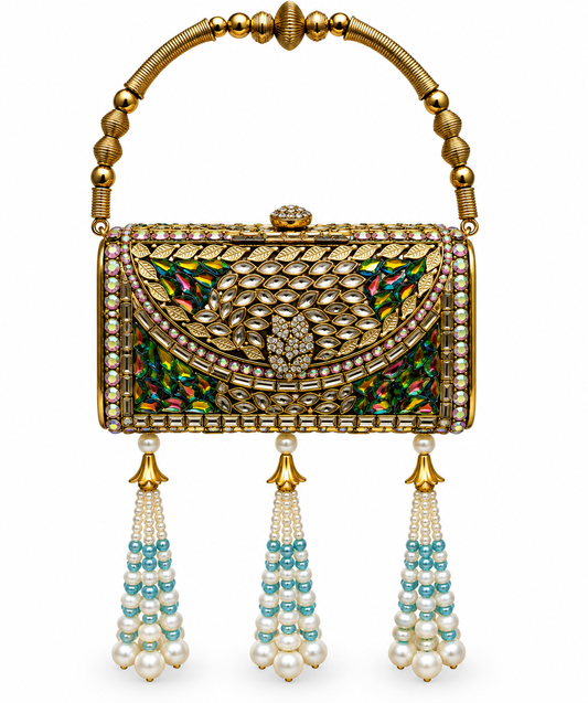 ✨ Turkish Luxe Jewel Clutch  Q