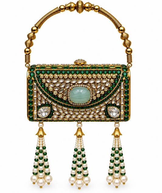 ✨ Turkish Luxe Jewel Clutch P