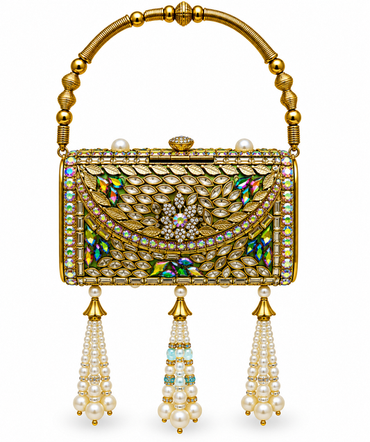 ✨ Turkish Luxe Jewel Clutch N