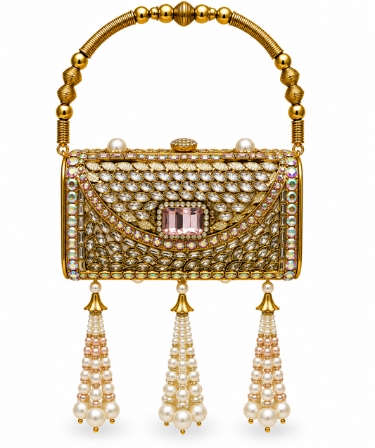 ✨ Turkish Luxe Jewel Clutch M