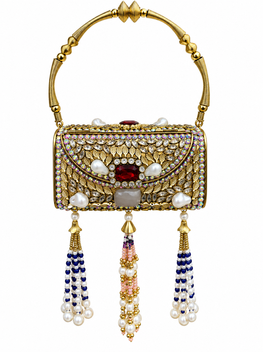 ✨ Turkish Luxe Jewel Clutch M