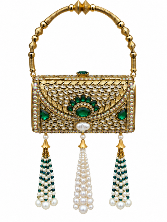 ✨ Turkish Luxe Jewel Clutch H