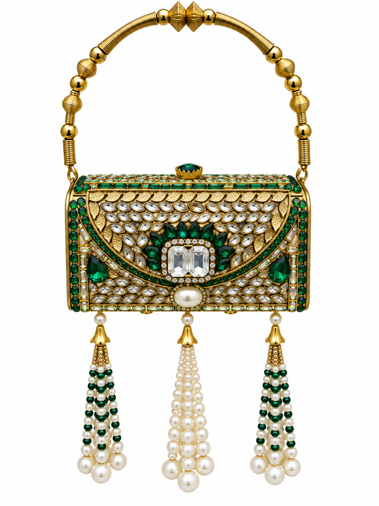 ✨ Turkish Luxe Jewel Clutch G