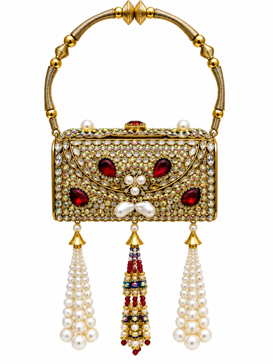 ✨ Turkish Luxe Jewel Clutch F