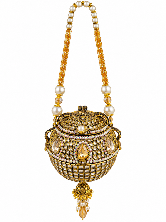 Beaded Potli Q